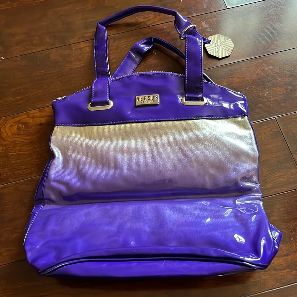Versus VERSACE Purple Tote‎ Bag